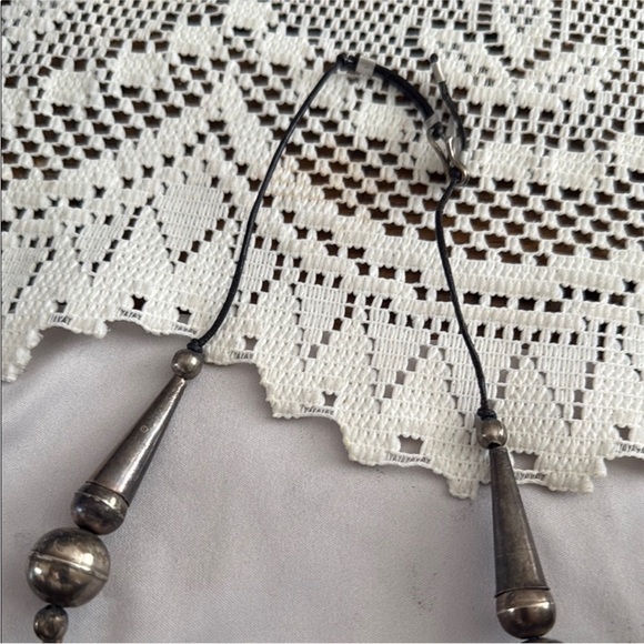 Women\'s Vintage 1970\'s Silver Metal‎ Pin Bib Necklace